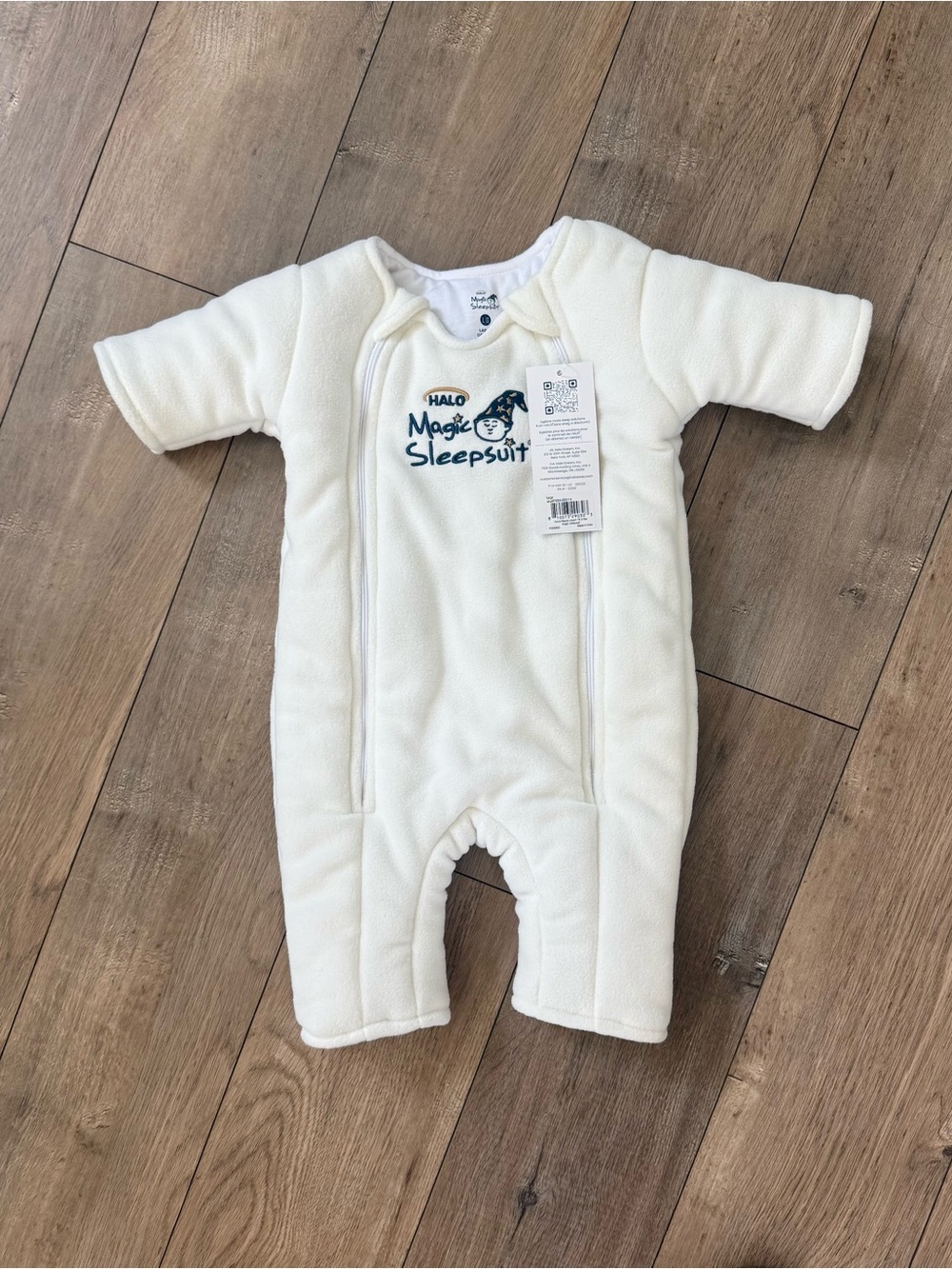 NWT HALO Cream Magic Sleepsuit for Baby Size L
